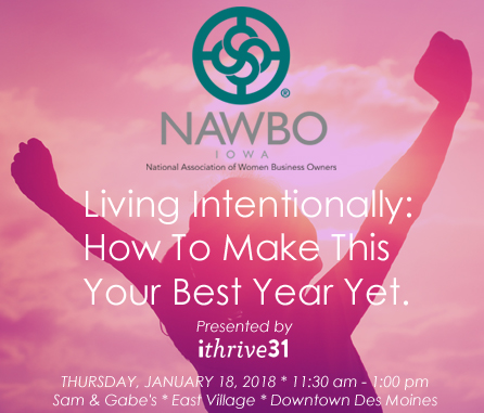NAWBO Iowa January 2018 Luncheon